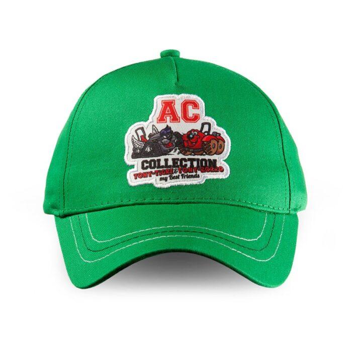 cappellino bimbo personalizzato antonio carraro verde