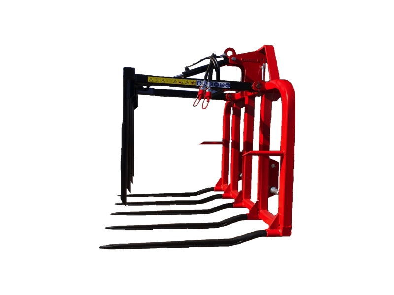 raccogli sarmenti idraulico certificato per trattore