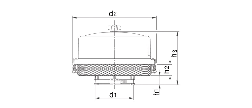 misure prefiltro aria Vortex
