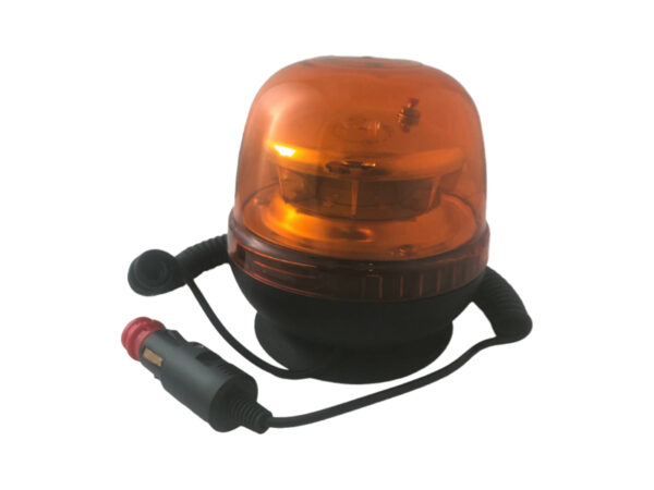 Girofaro trattore led da 12/24V con base magnetica