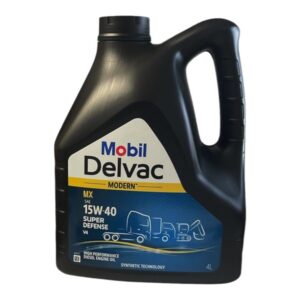 Mobil 15w40 Delvac Modern Super Defense V4 olio motore 4 Litri