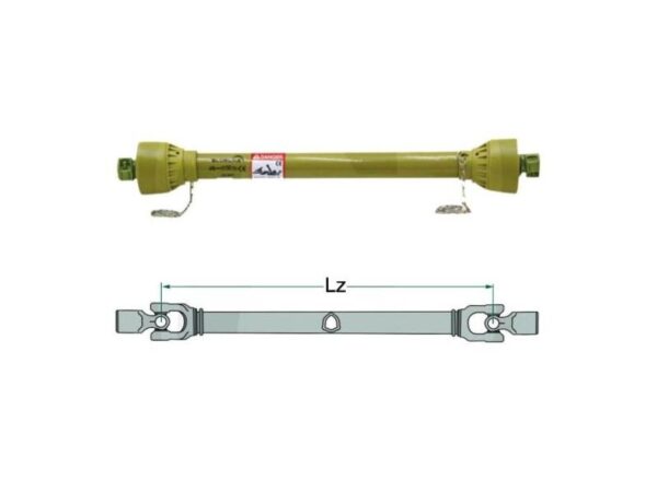 Albero cardanico trattore categoria 5 Blueline 5x1000