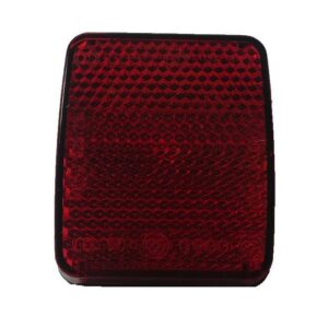 Catarifrangente rosso per fanalino posteriore 2 pz