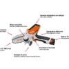 Potatore a batteria professionale Stihl GTA 26