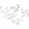 Perno gancio traino trattore serie 21 Antonio Carraro 6169008