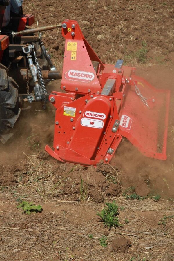 Fresa maschio modello W zappatrice leggera con spostamento laterale manuale