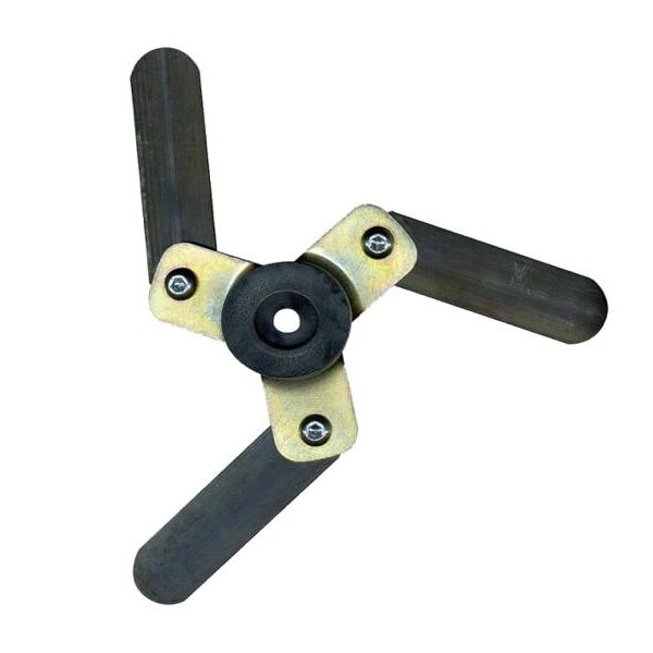 Lama di zorro con tre lame testina universale per decespugliatori