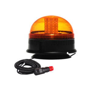 Lampeggiante per trattore led da 12/24V a base magnetica