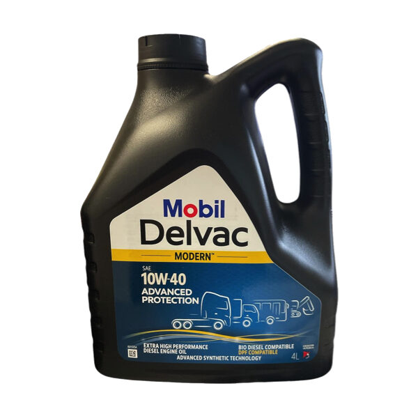 Mobil Delvac Modern 10W-40 Olio Motore trattore 4 Litri