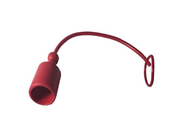 Tappo innesto rapido femmina da 1/2 in gomma con anello