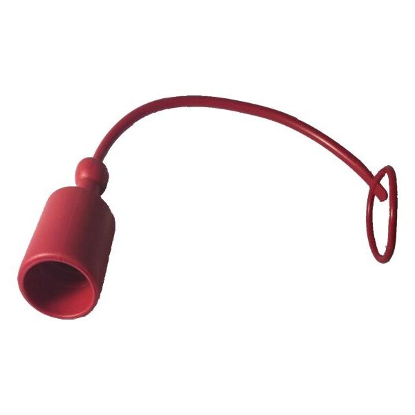 Tappo innesto rapido femmina da 1/2 in gomma con anello