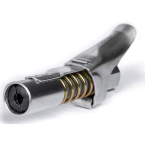 Testina ingrassatore attacco rapido in acciaio temperato