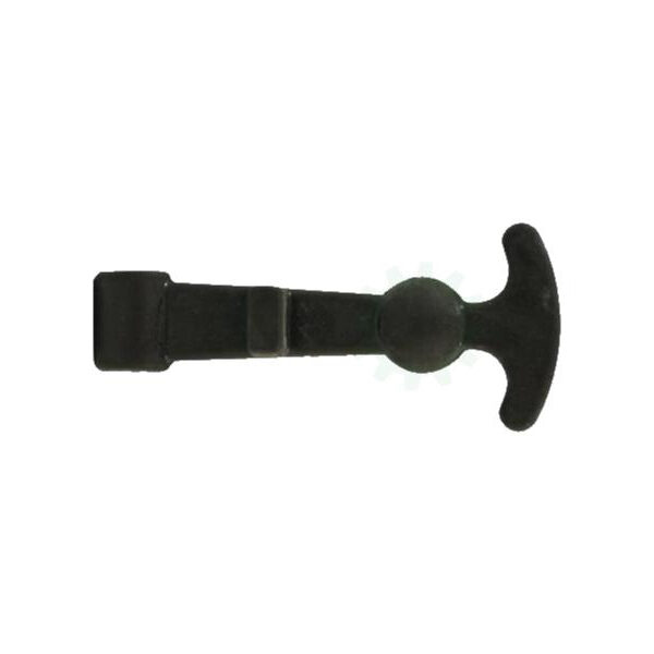 Tirante in gomma universale per cofano trattore corto 120 mm