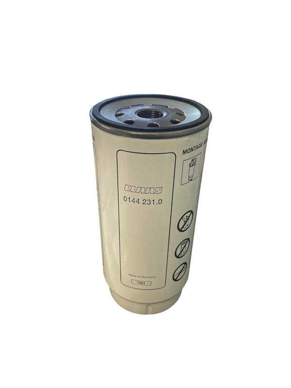 Filtro gasolio Claas 0001442310 con attacco per vaschetta separatore acqua