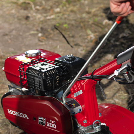 Motozappa HONDA FJ500DE con manubrio orientabile e ruotino anteriore