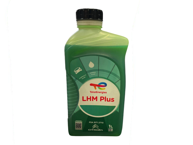 Total LHM Plus fluido idraulico minerale verde per circuiti frenanti 1 L