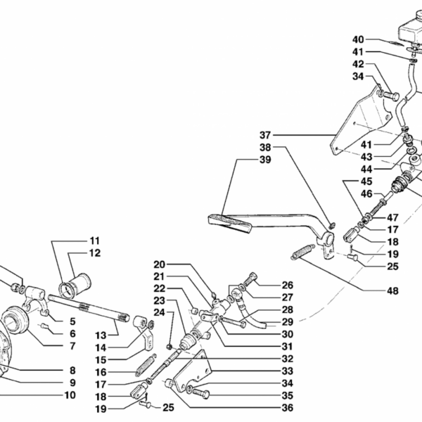 Ricambi frizione Supertigre serie 21 con esploso interattivo
